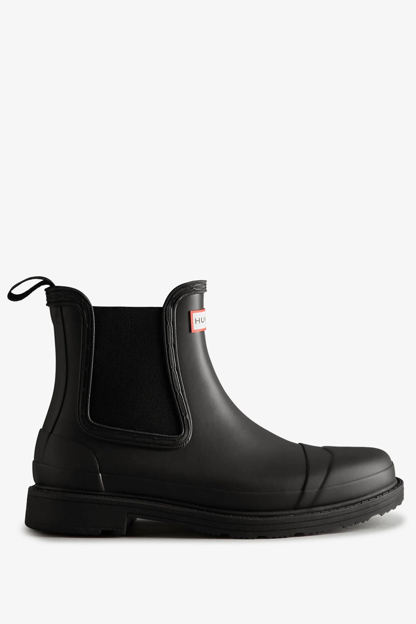 HUNTER CHELSEA COMMANDO BOOT - BLACK