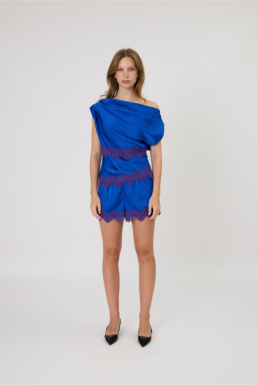ESME SHORTS - COBALT