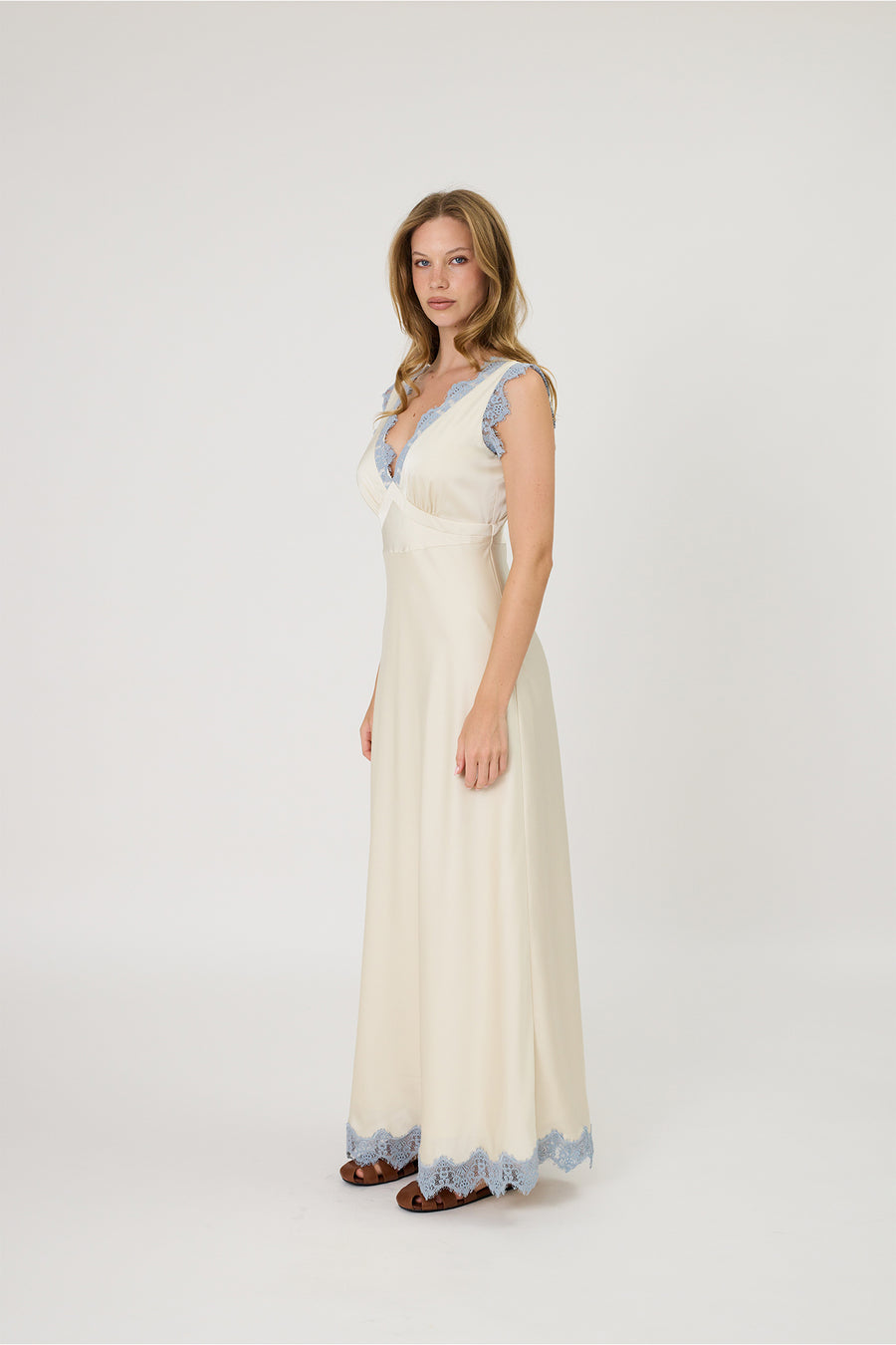 ESME MAXI DRESS - IVORY