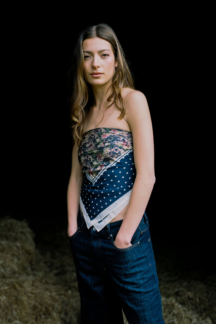ELORA SCARF - FLORAL