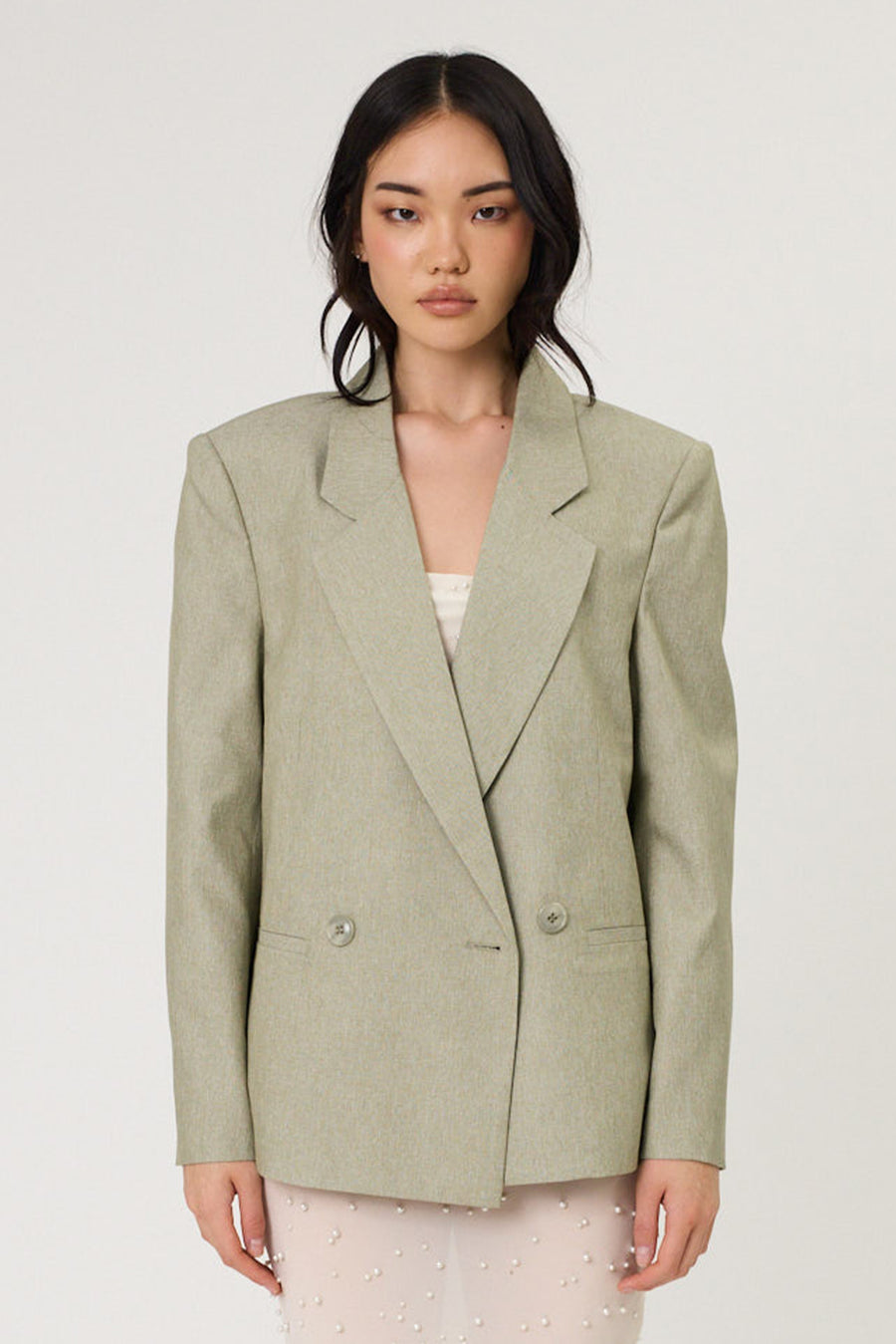 AMARA BLAZER - SEAWEED