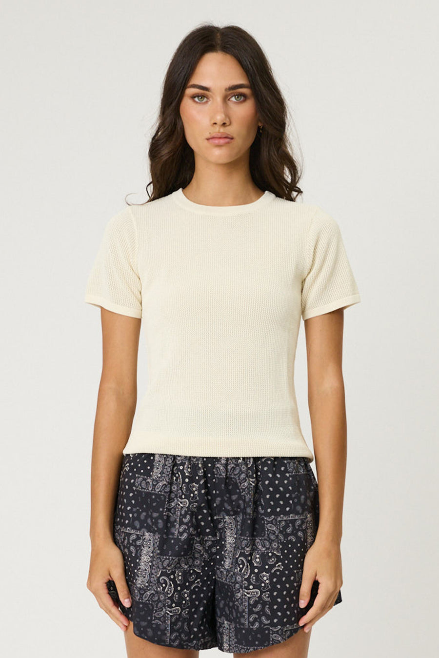 AYLA TEE - BONE