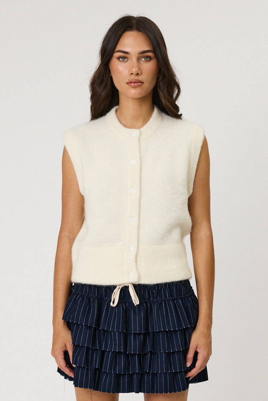 CARR VEST - BONE