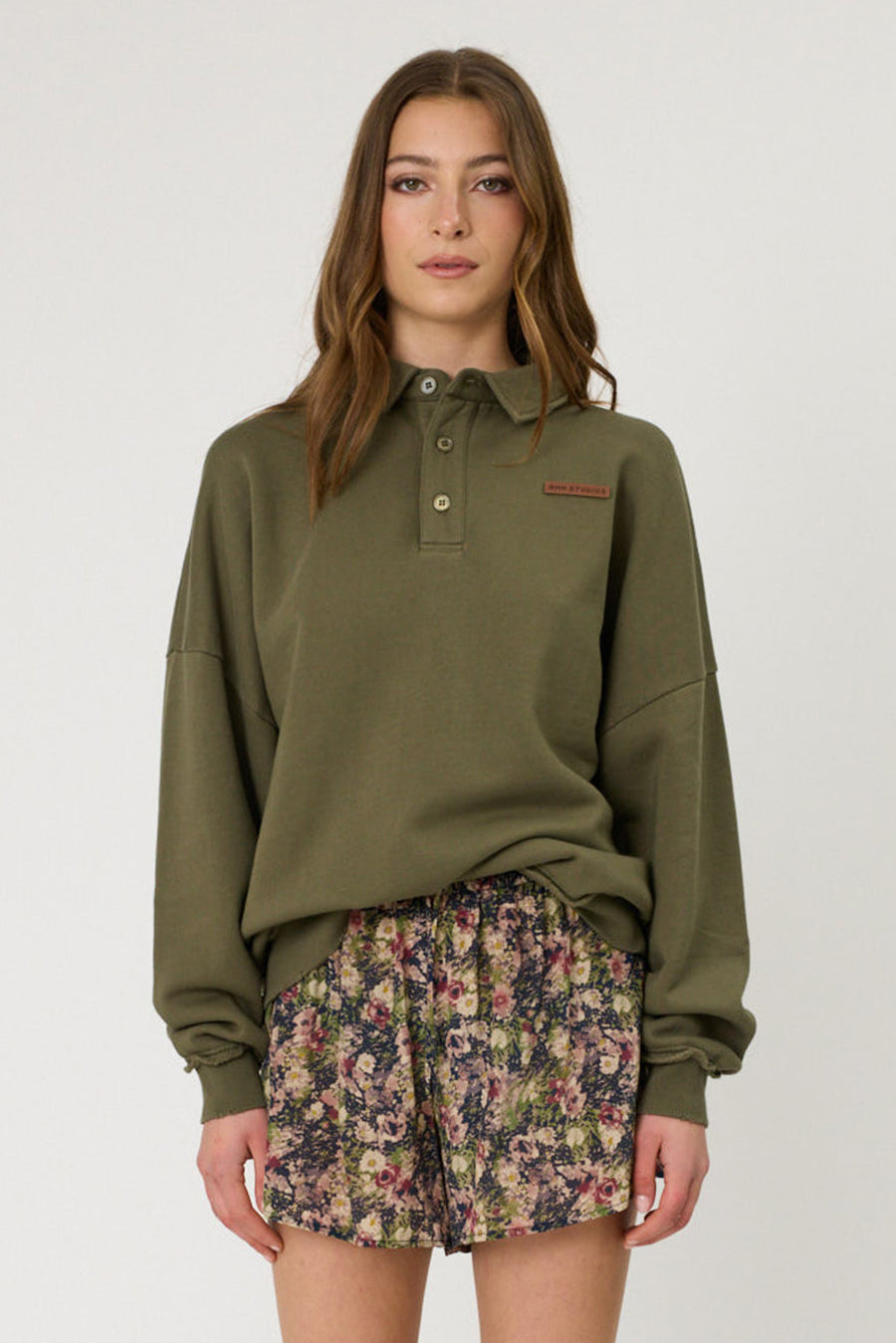 CONRAD JUMPER - OLIVE