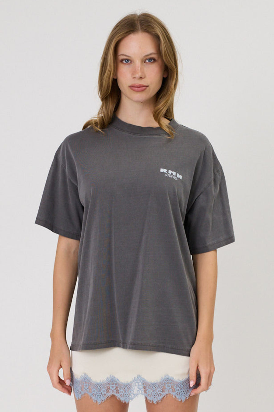 STAR TEE - WASHED BLACK