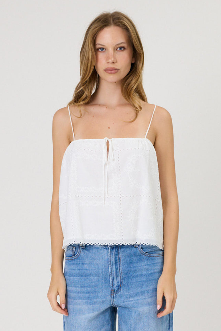SOLANGE CAMI - IVORY