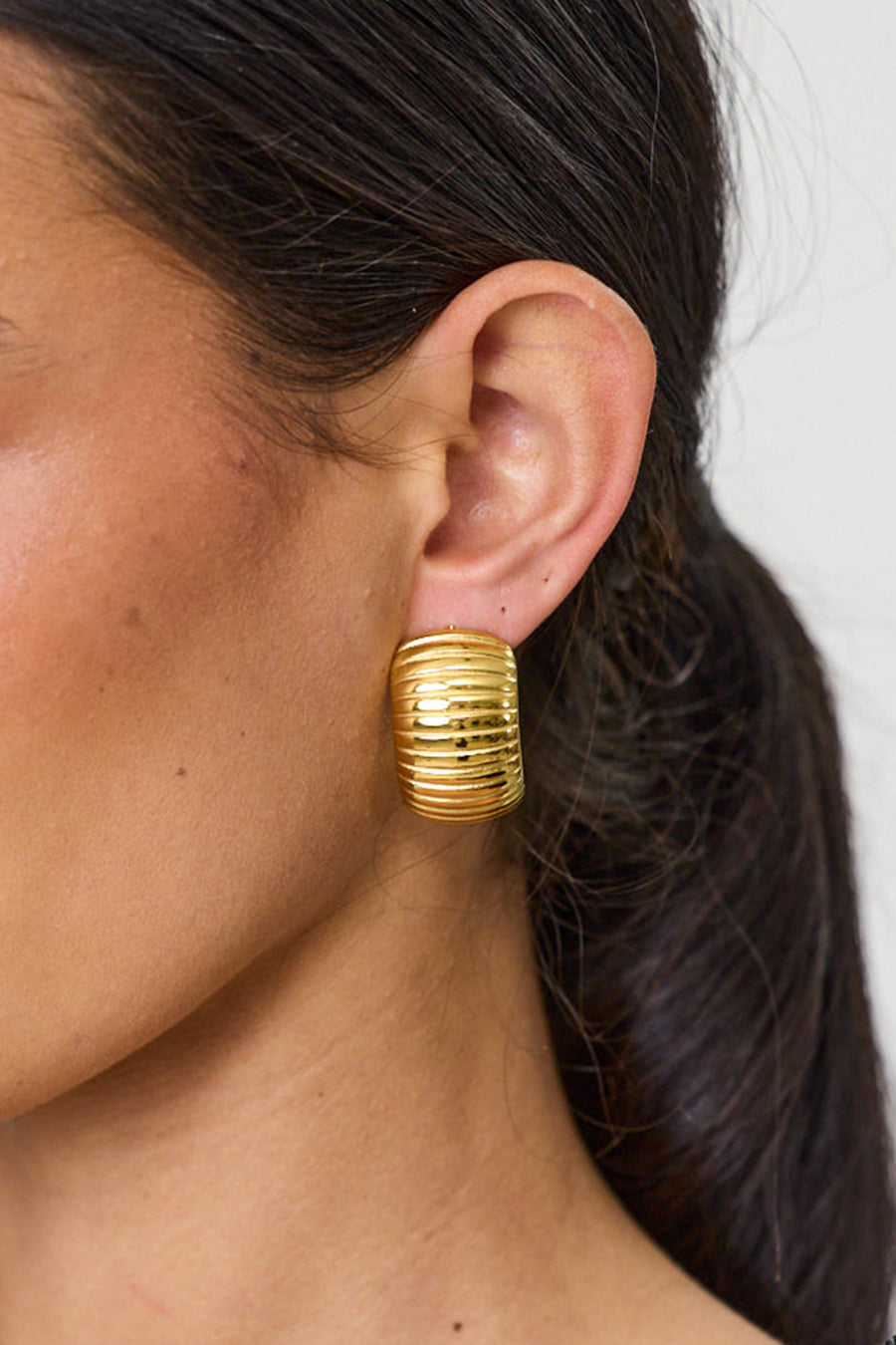 SCARLETT EARRING - GOLD BRASS