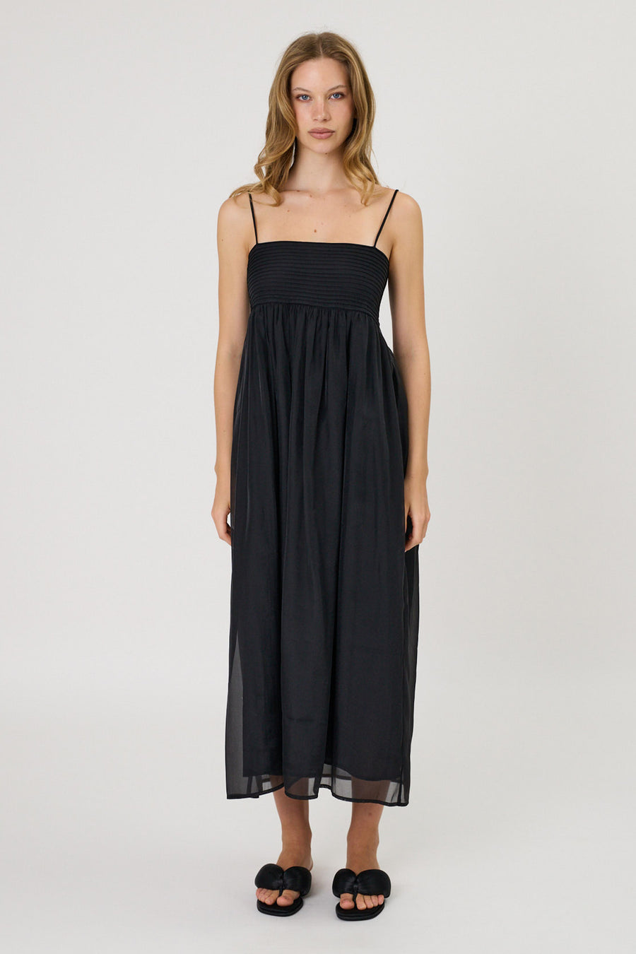 CARINA MAXI DRESS - BLACK
