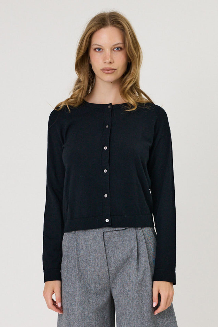 KARA CARDI - BLACK