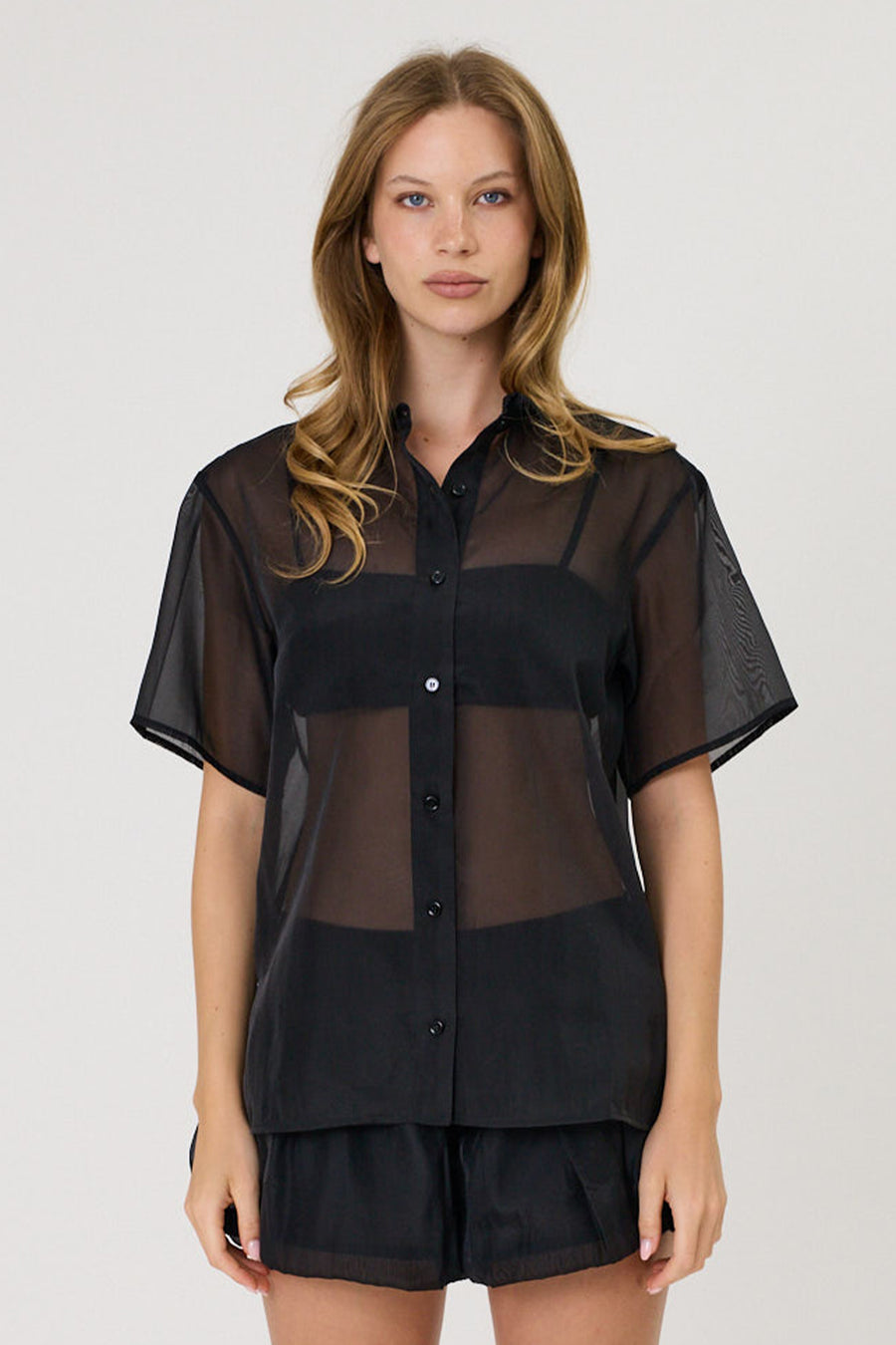 MONICA SHIRT - BLACK