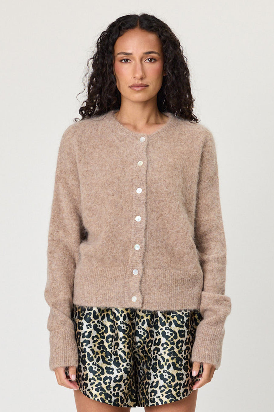 MORGAN CARDI - LATTE