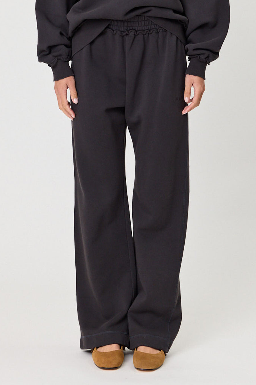 RMN TRACKPANT - WASHED BLACK