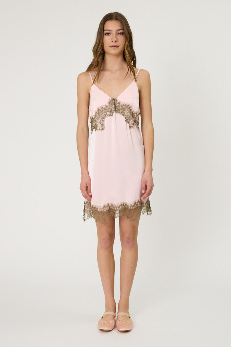 LARA MINI DRESS - BLUSH