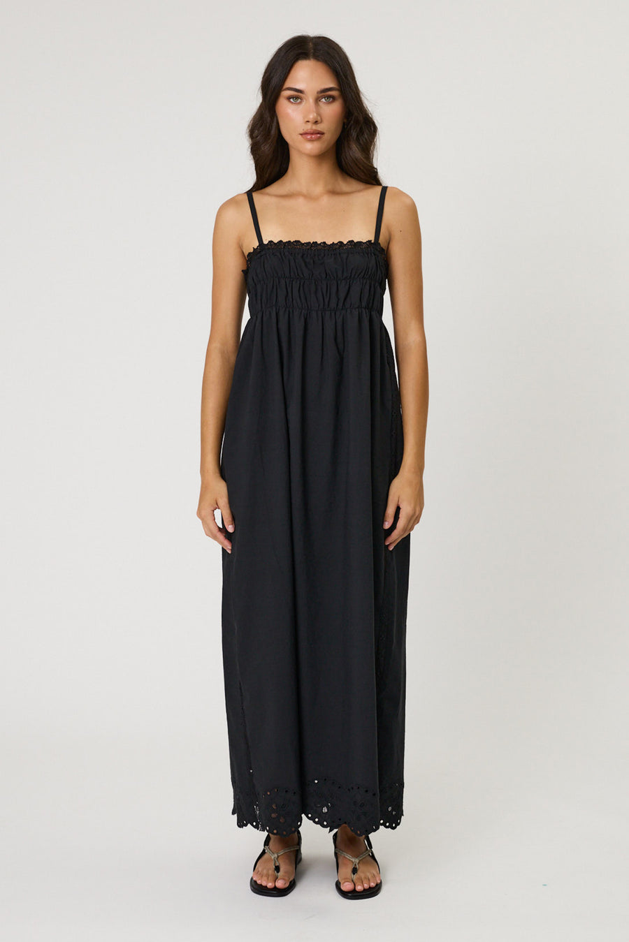 LEILANI MAXI DRESS - BLACK