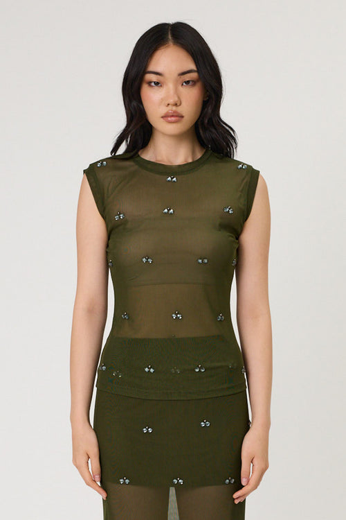 MARLOWE TANK - SEAWEED