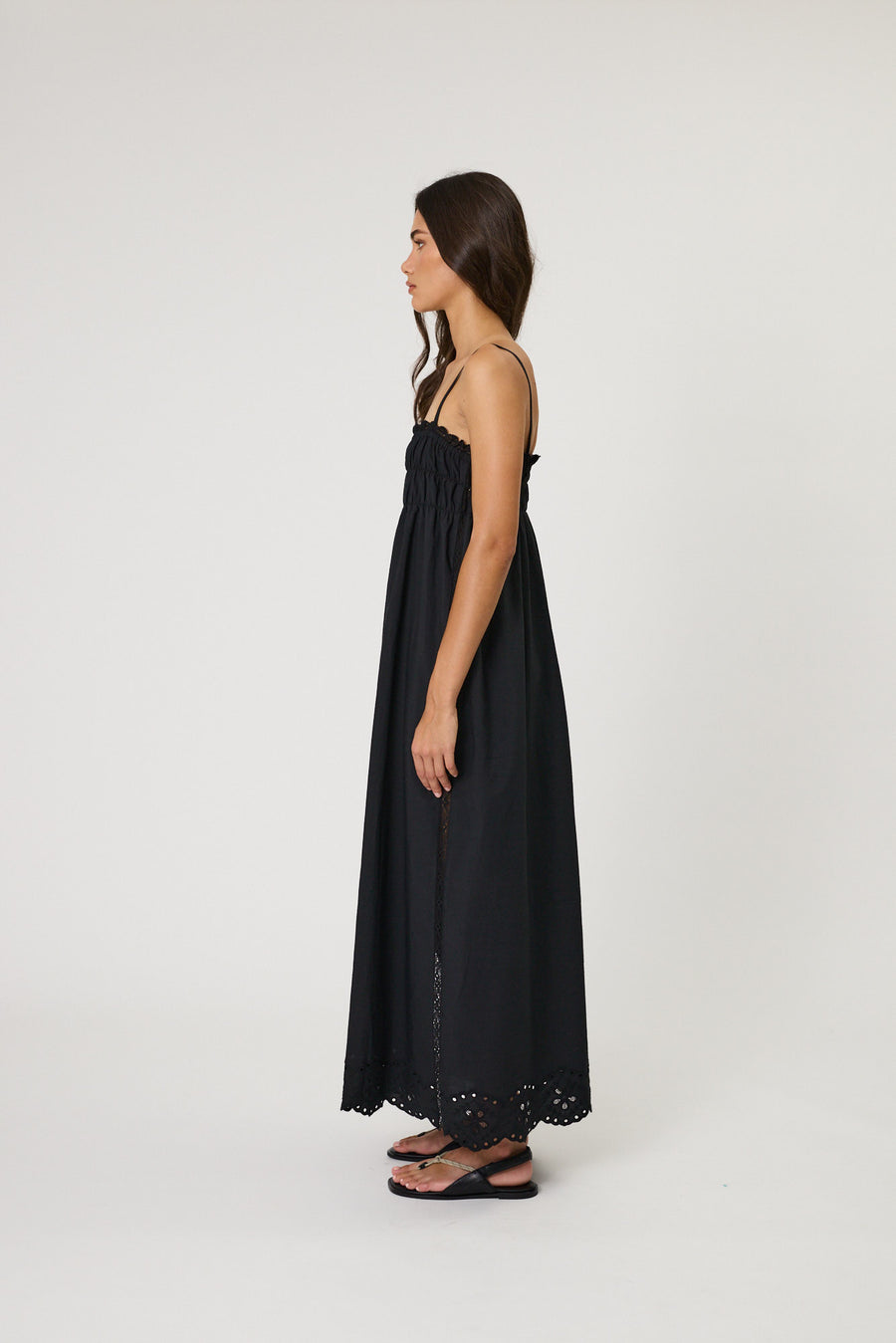 LEILANI MAXI DRESS - BLACK