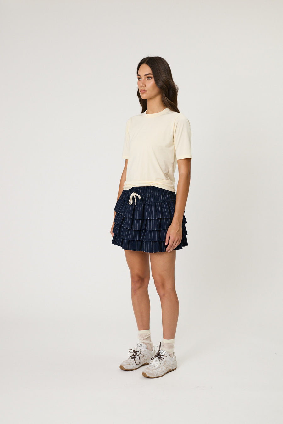 RORY MINI SKIRT - MIDNIGHT STRIPE