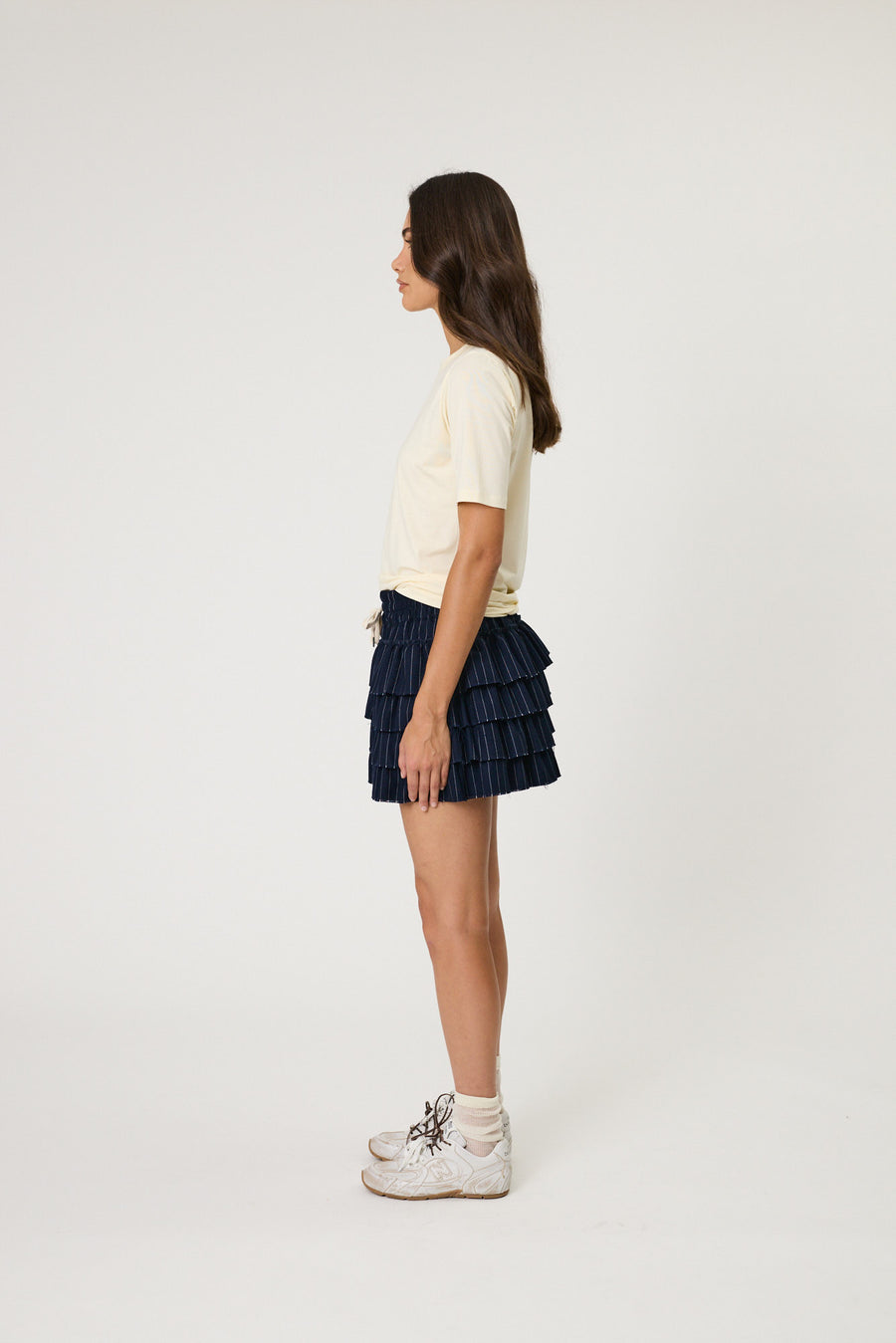RORY MINI SKIRT - MIDNIGHT STRIPE