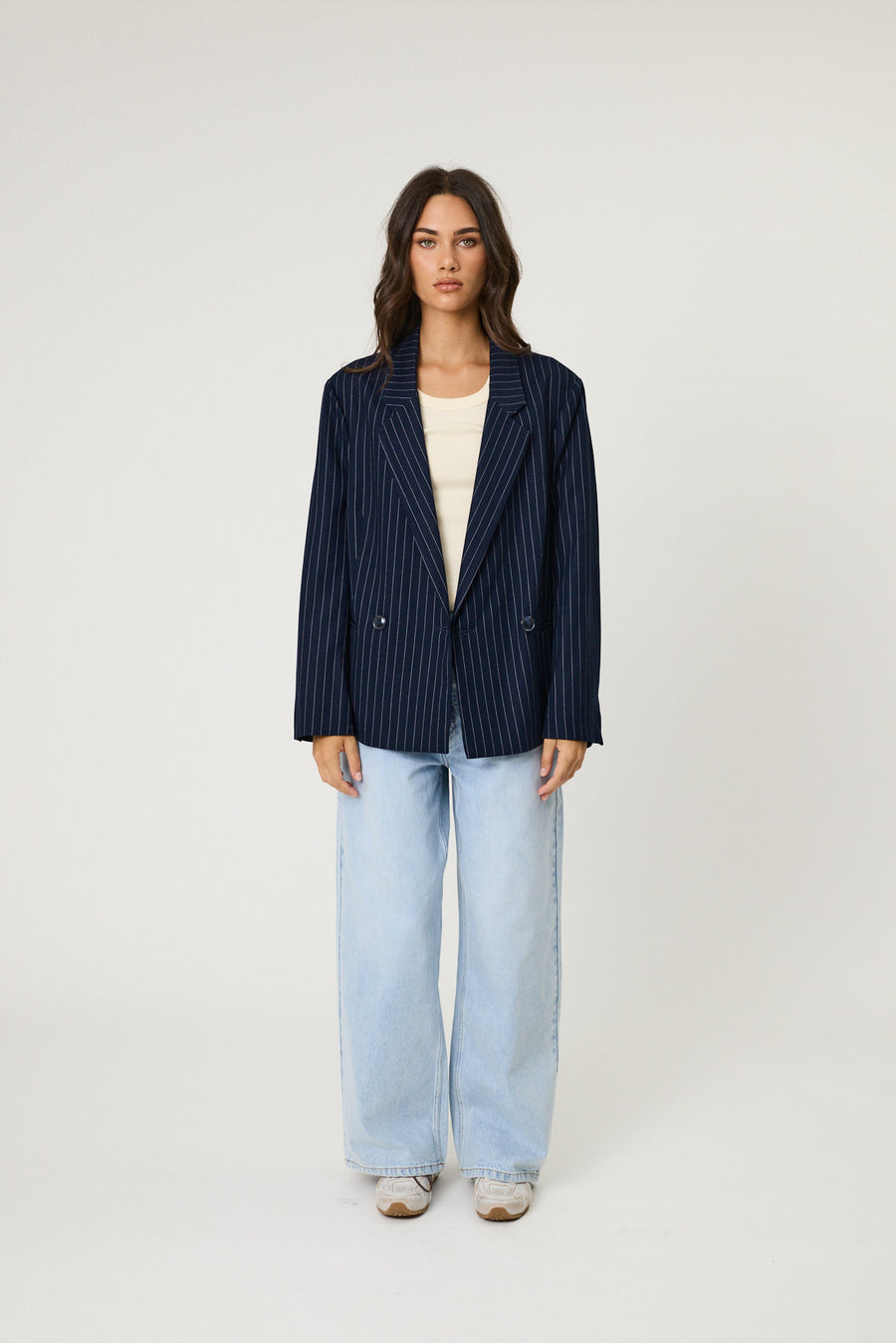 RORY BLAZER - MIDNIGHT STRIPE