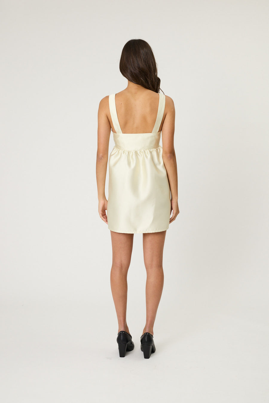 ROSA MINI DRESS - BONE