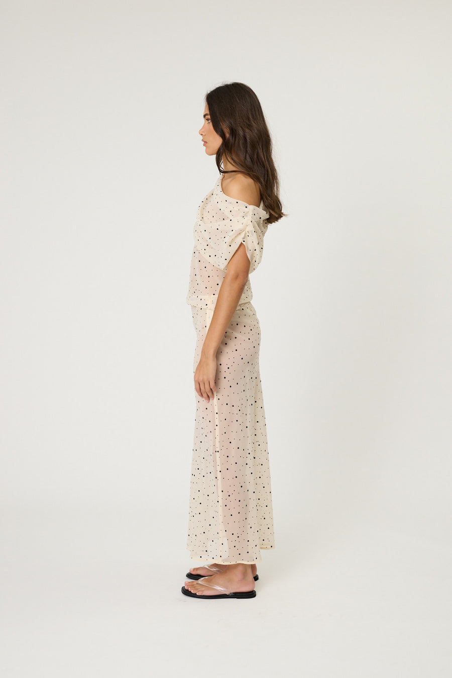 WINNIE SKIRT - NUDE SPOT