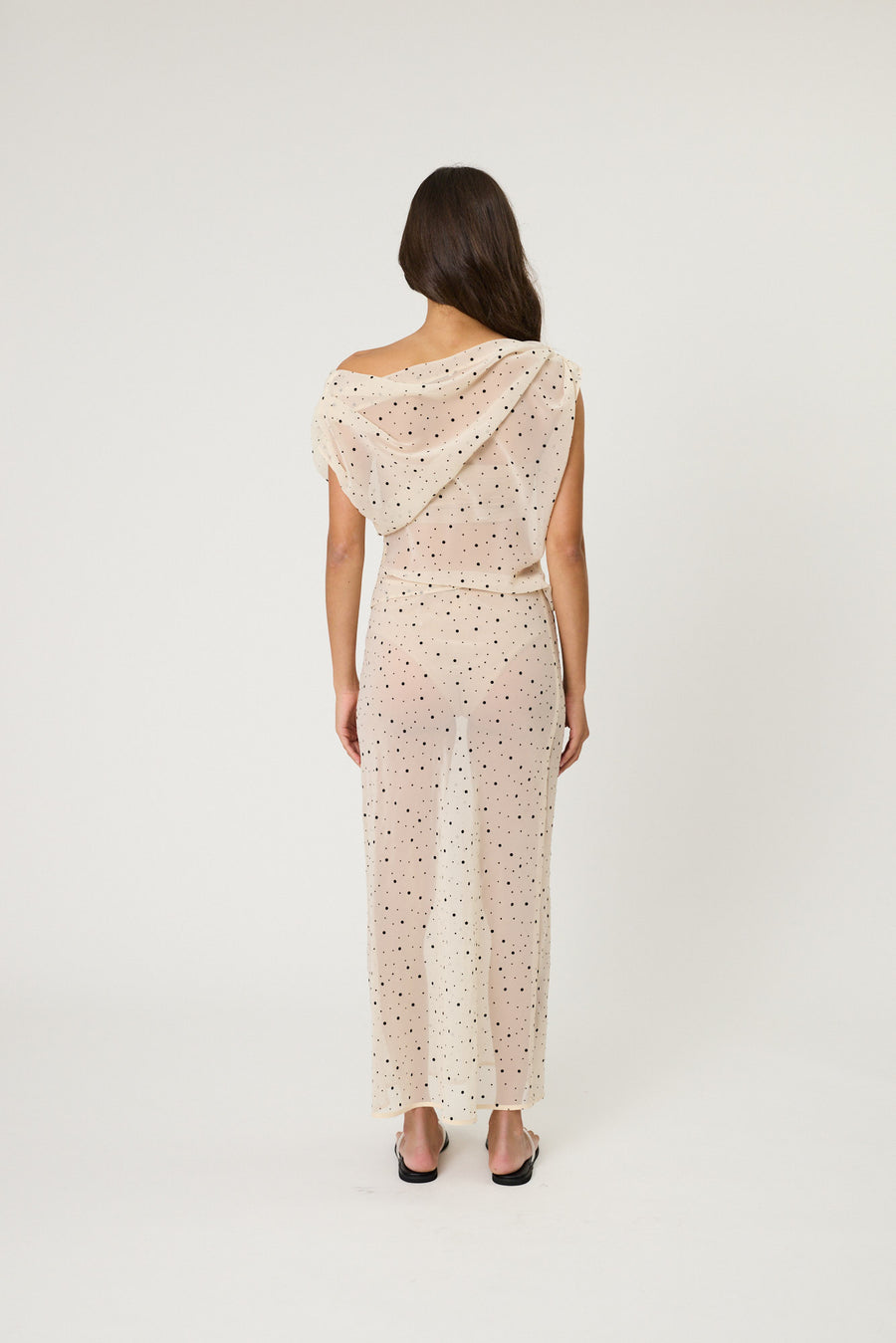 WINNIE SKIRT - NUDE SPOT