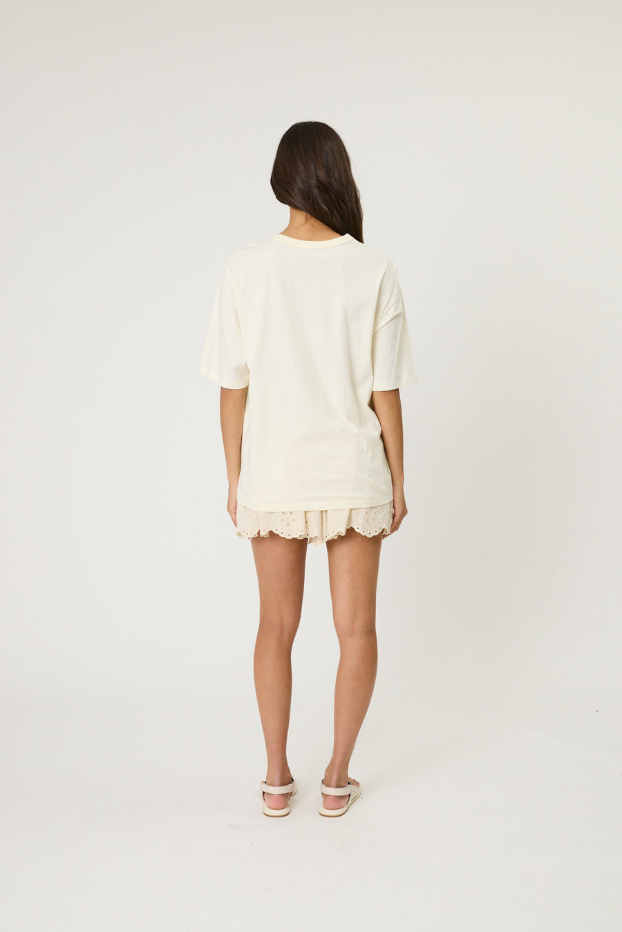 BEACH BOUND TEE - BONE