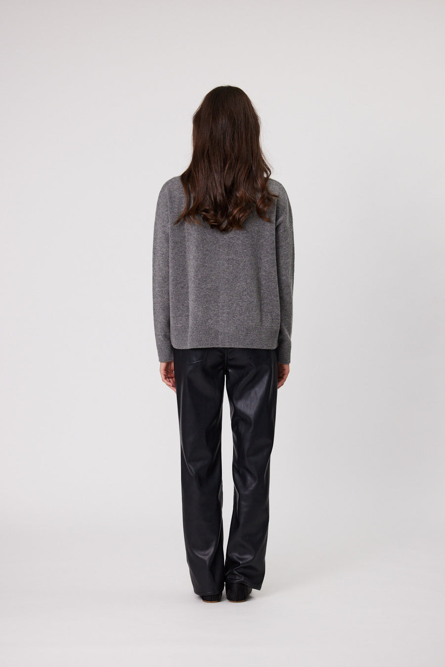 TALI CARDIGAN - CHARCOAL
