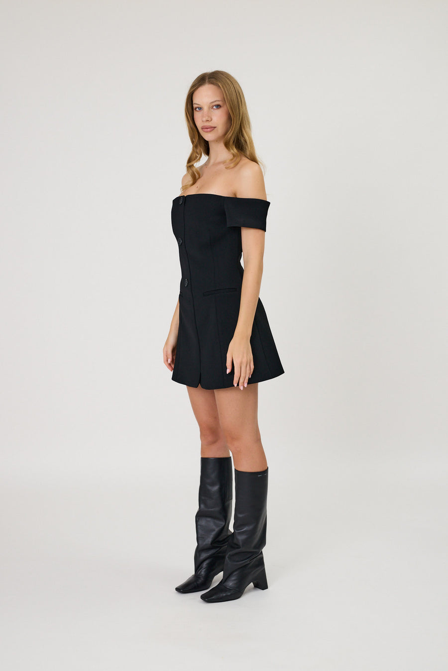 SADIE DRESS - BLACK