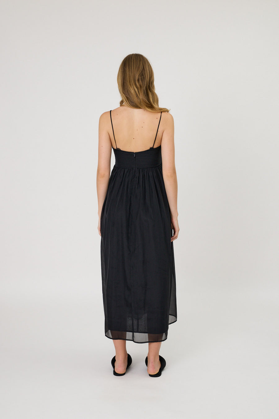 CARINA MAXI DRESS - BLACK