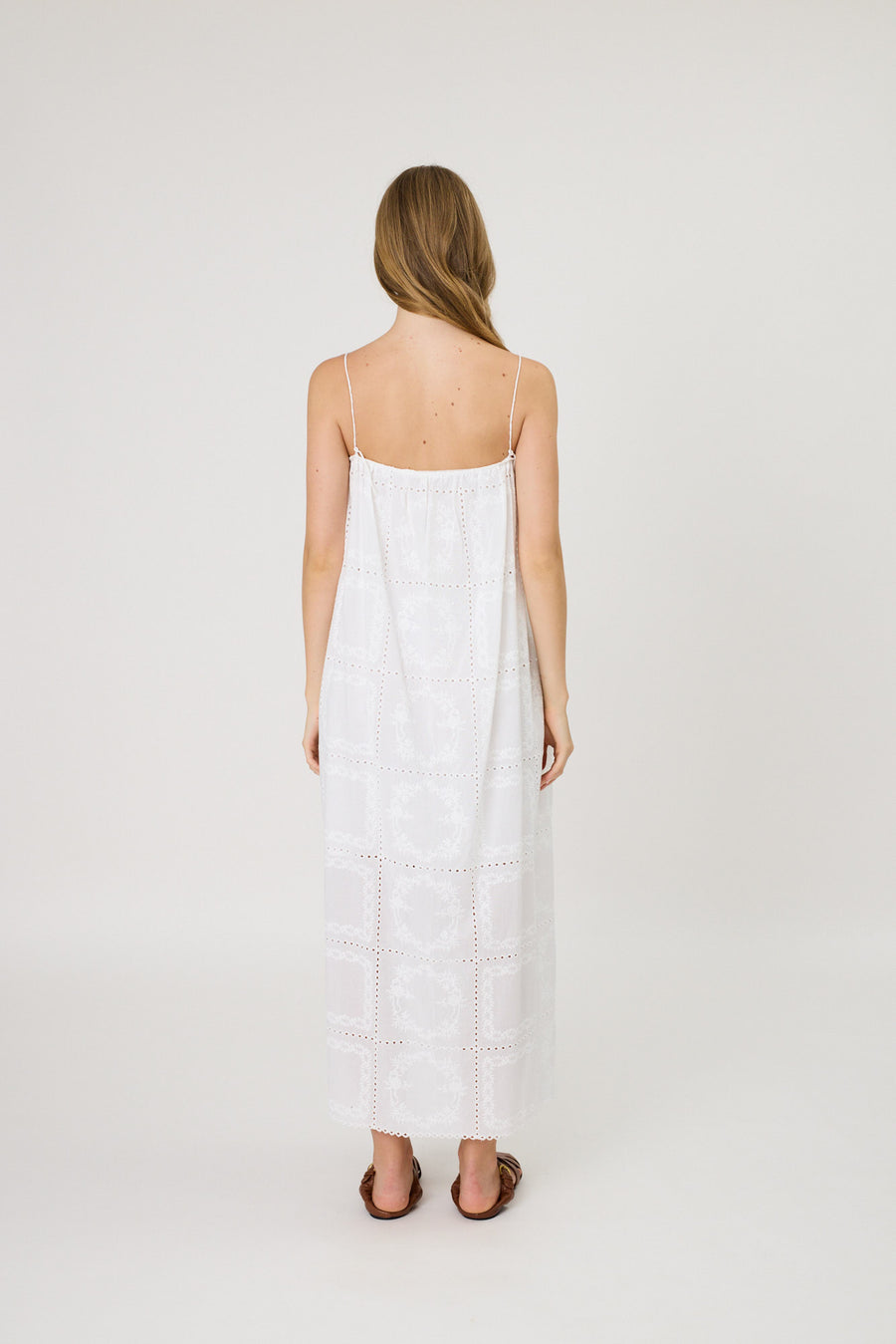 SOLANGE MAXI DRESS - IVORY