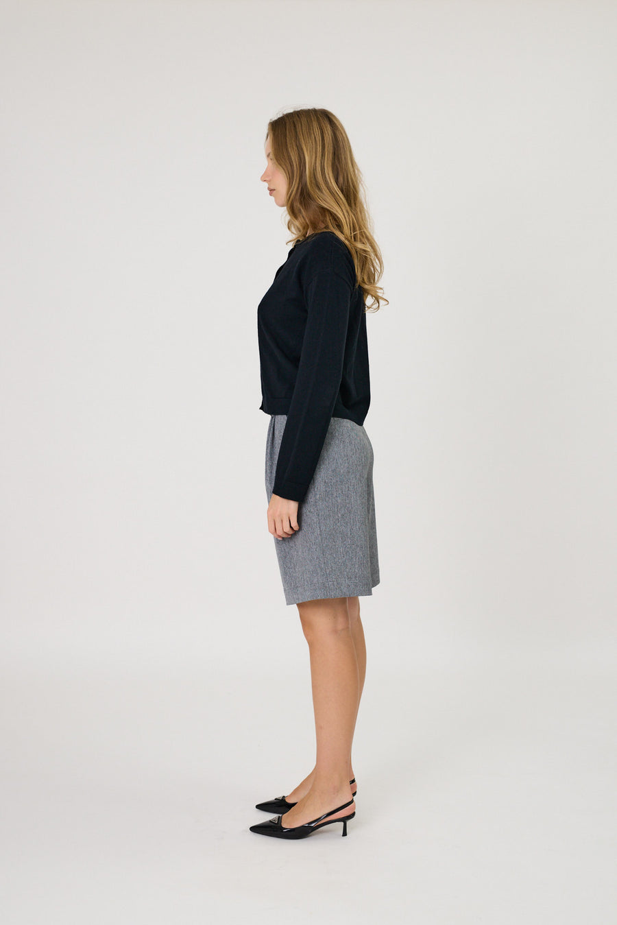 KARA CARDI - BLACK