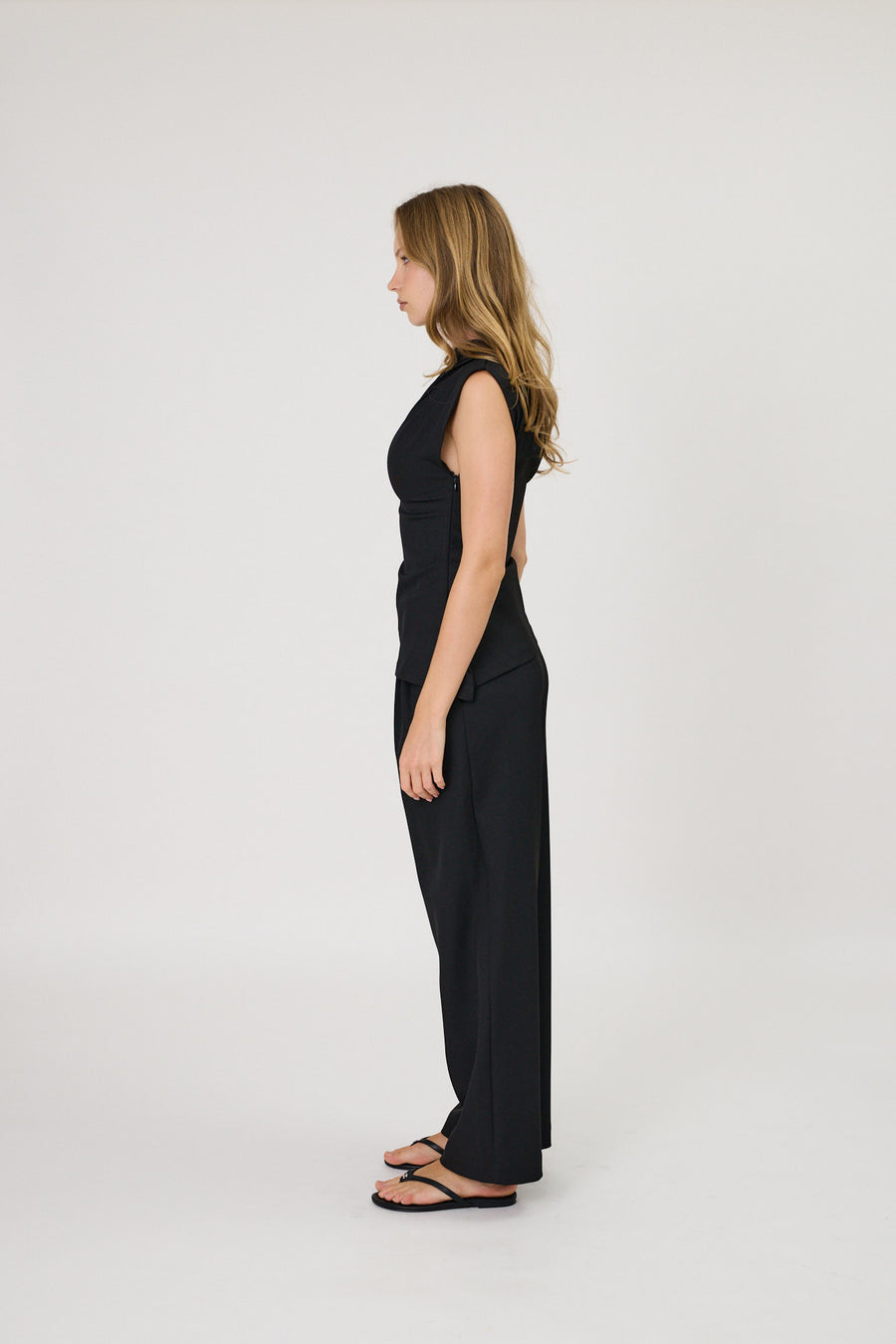 LINDY TOP - BLACK