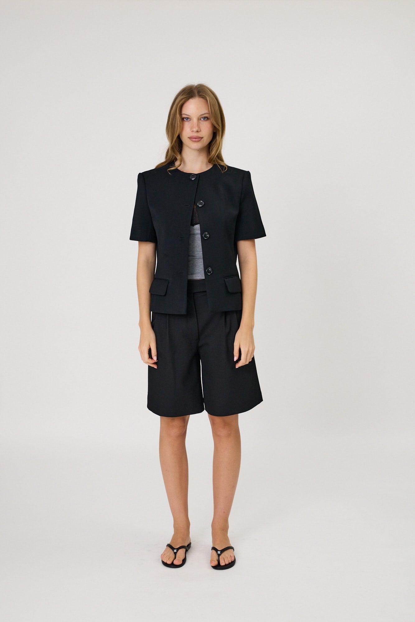 REMI BLAZER - BLACK
