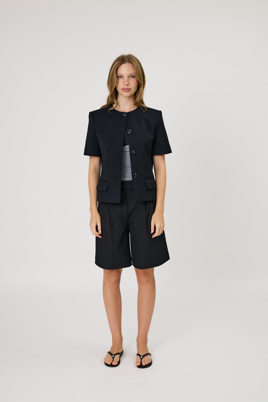 REMI BLAZER - BLACK