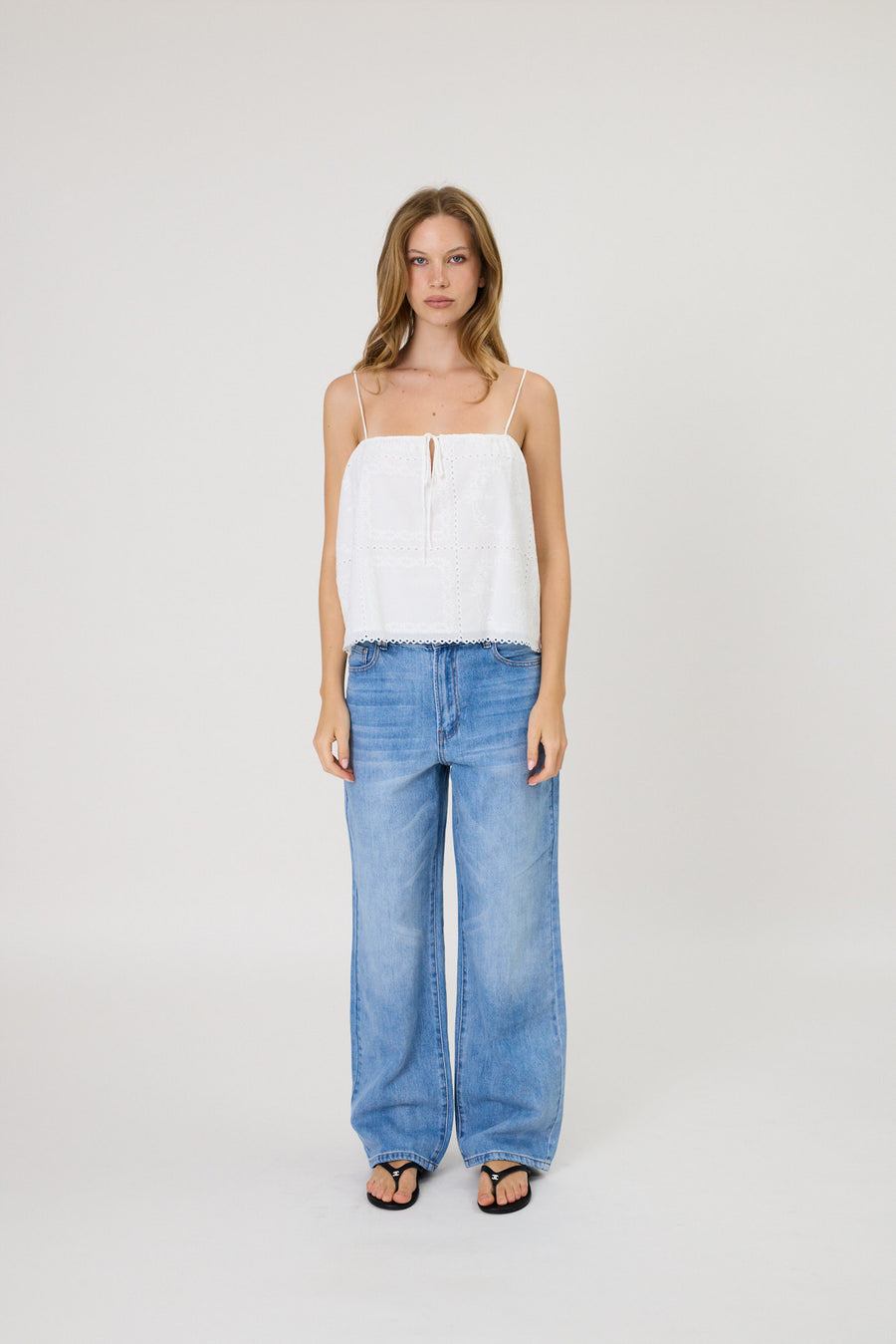 SOLANGE CAMI - IVORY