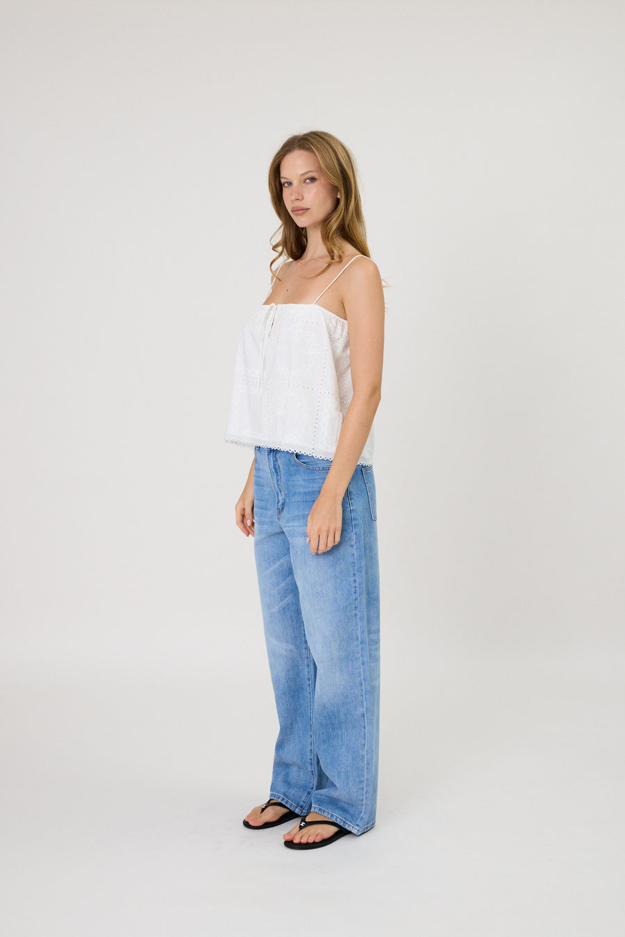 SOLANGE CAMI - IVORY