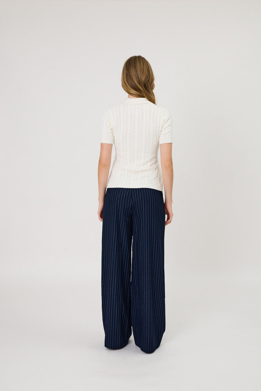CASSIE POLO - IVORY