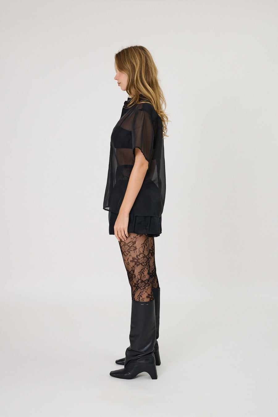 MONICA SHIRT - BLACK