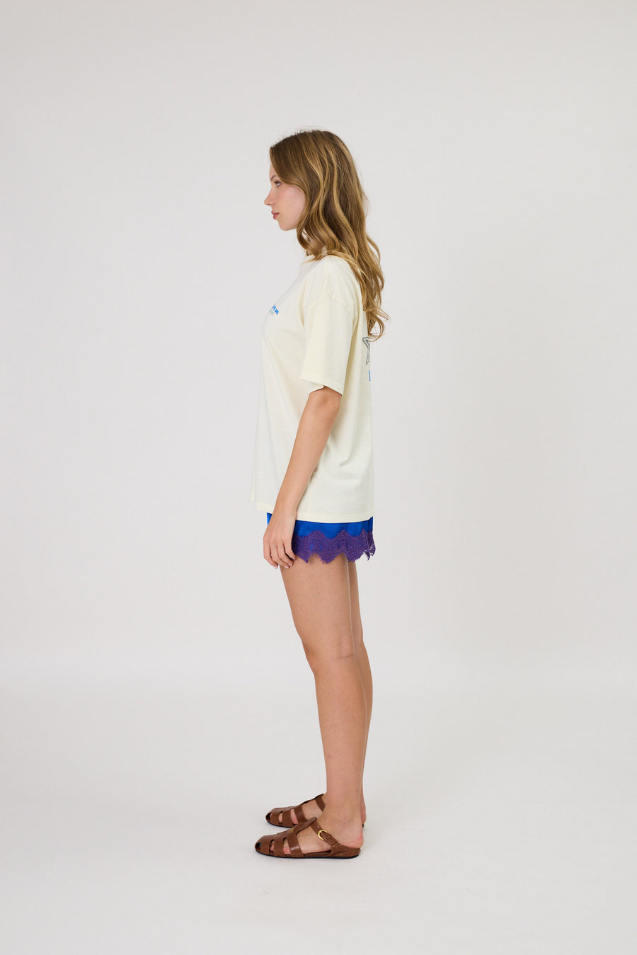 STAR TEE - WASHED IVORY