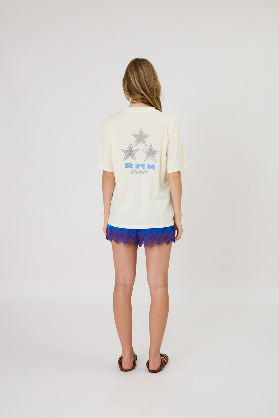 STAR TEE - WASHED IVORY