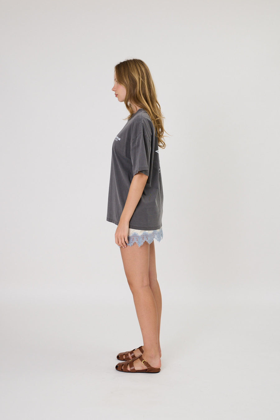 STAR TEE - WASHED BLACK