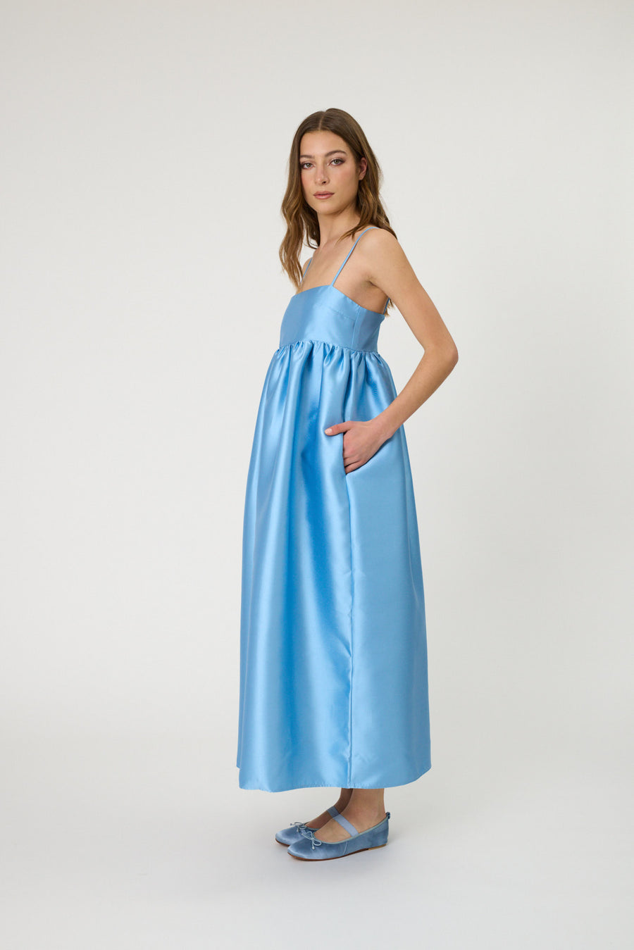SYDNEY MAXI DRESS - SKY