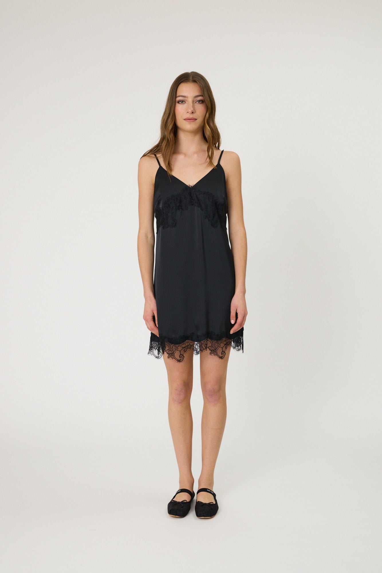 LARA MINI DRESS - BLACK