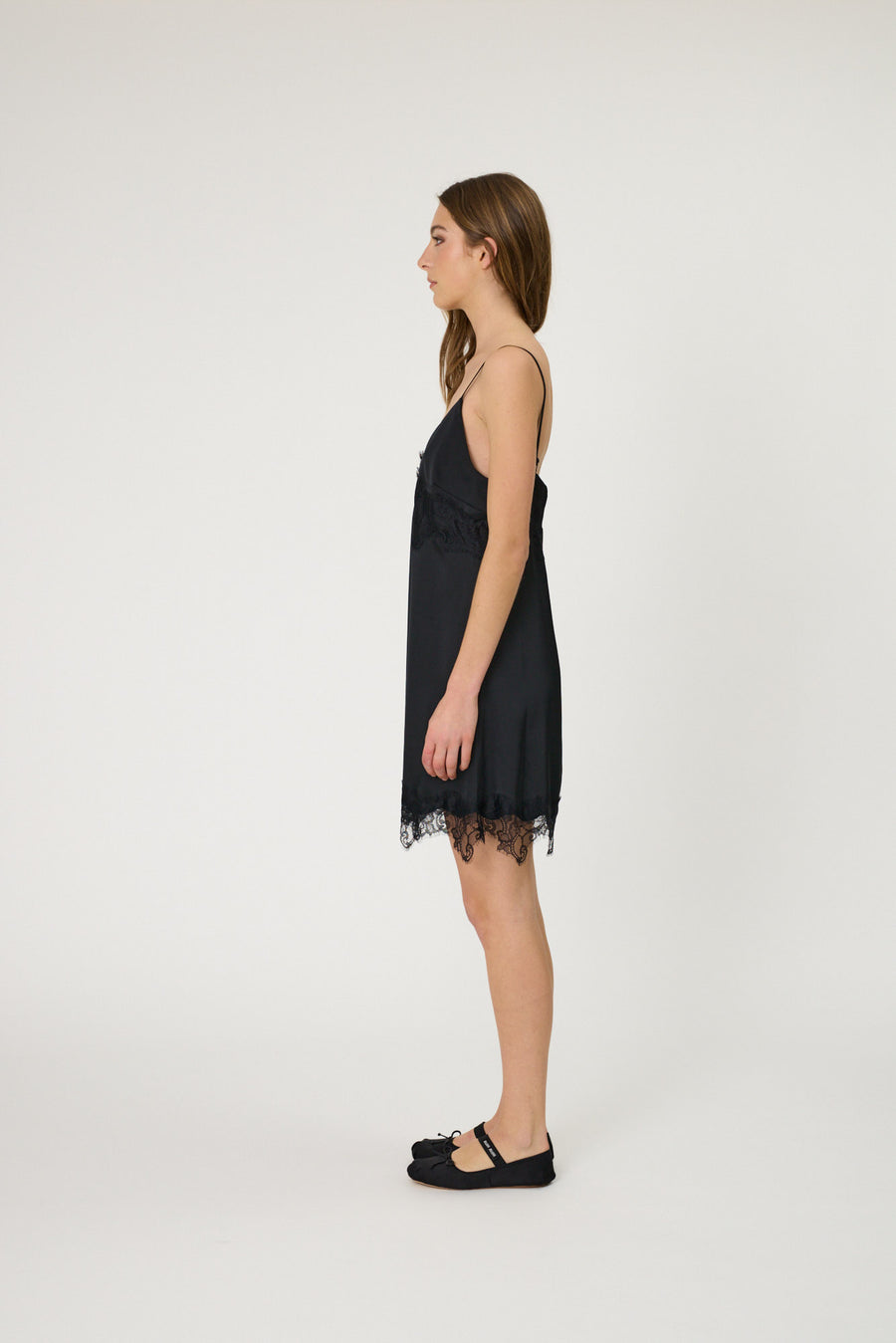 LARA MINI DRESS - BLACK