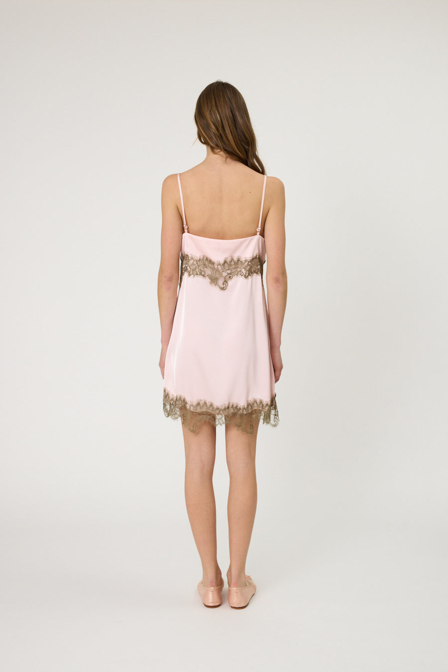 LARA MINI DRESS - BLUSH