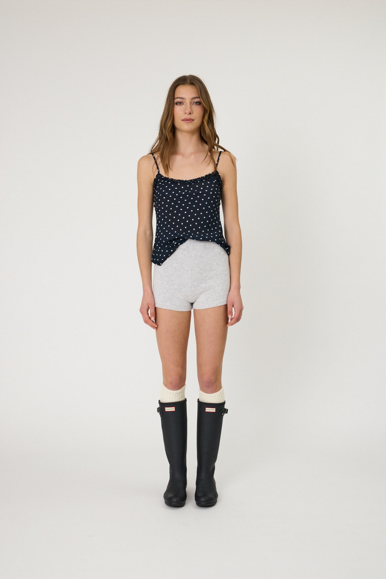 CILLA SHORTS - GREY MARLE