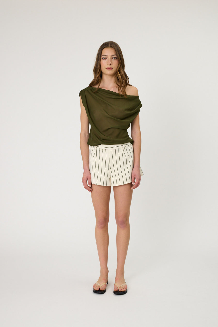 WINNIE TOP - OLIVE