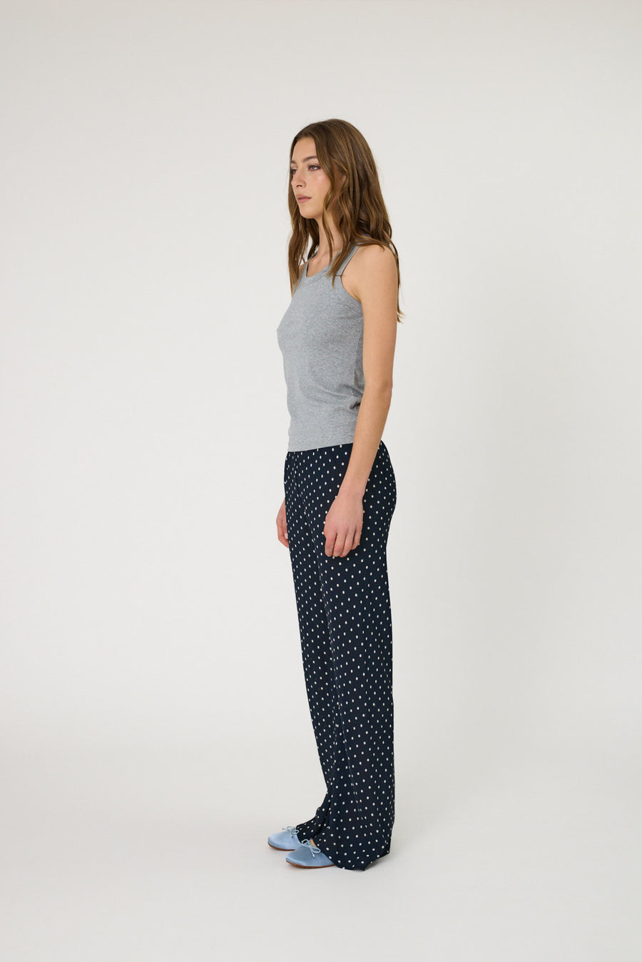 DREW TANK - GREY MARLE