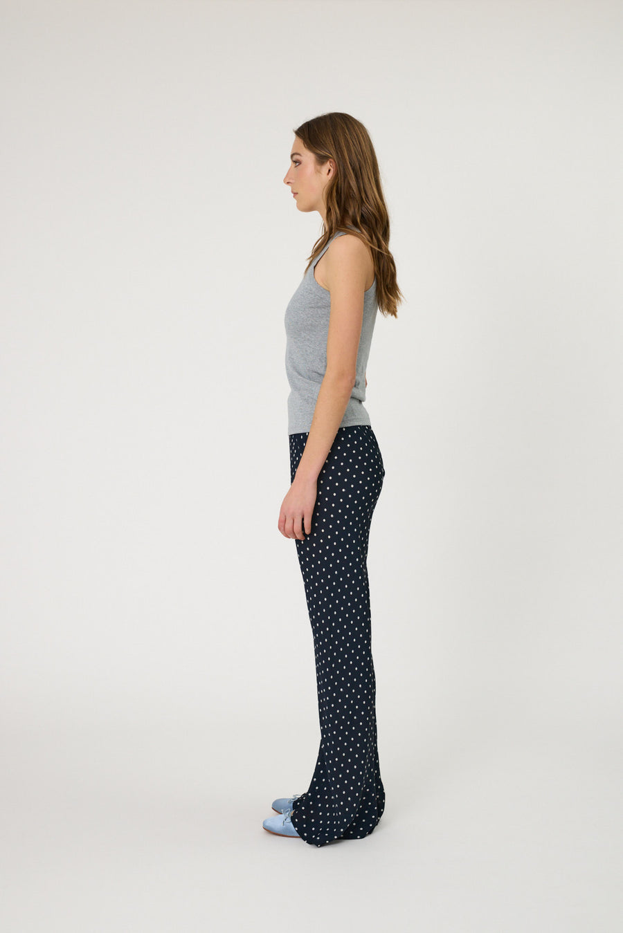 DREW TANK - GREY MARLE